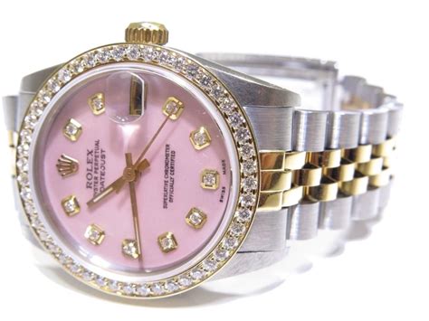 rolex pink jubilee 10 diamonds|Rolex datejust 28mm two tone.